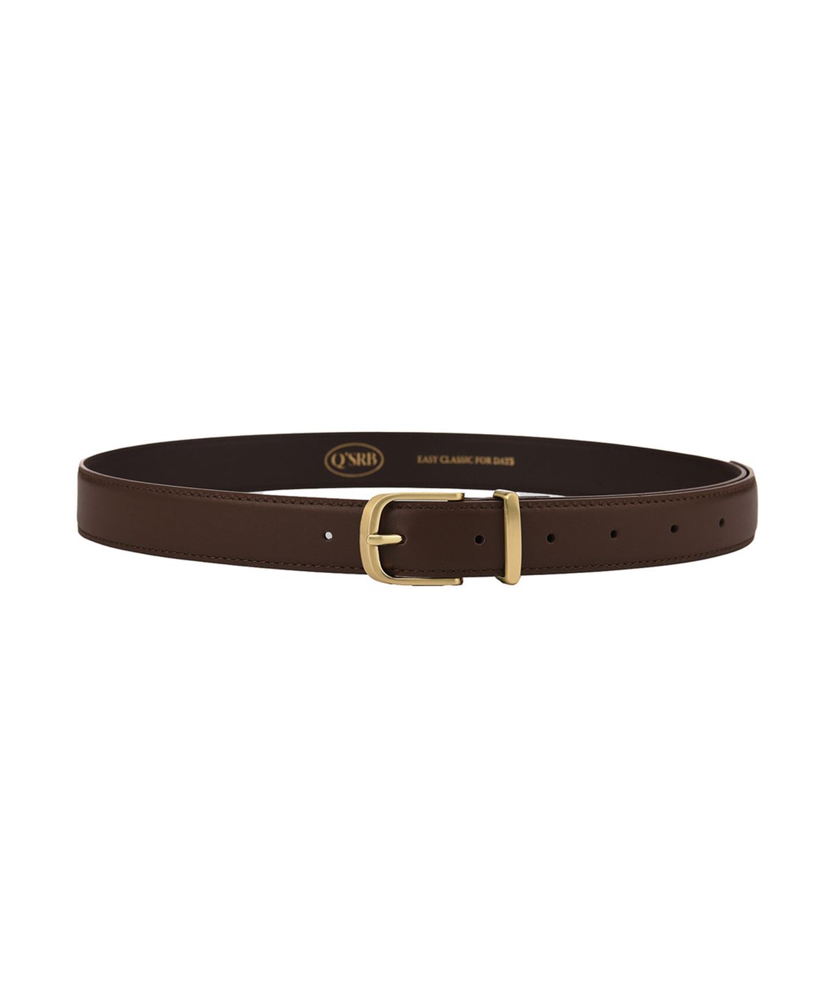 퀸스래빗(Q'SRB) Noelle Classic Genuine Leather Belt