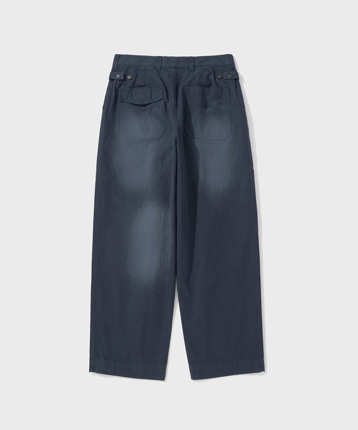 셔터(SHIRTER) BLEACHED USAF HBT PANTS (FADED BLUE)
