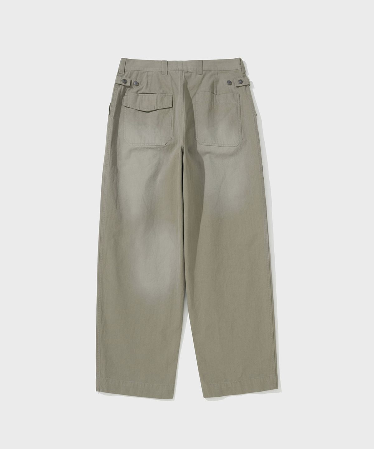셔터(SHIRTER) BLEACHED USAF HBT PANTS (BEIGE)