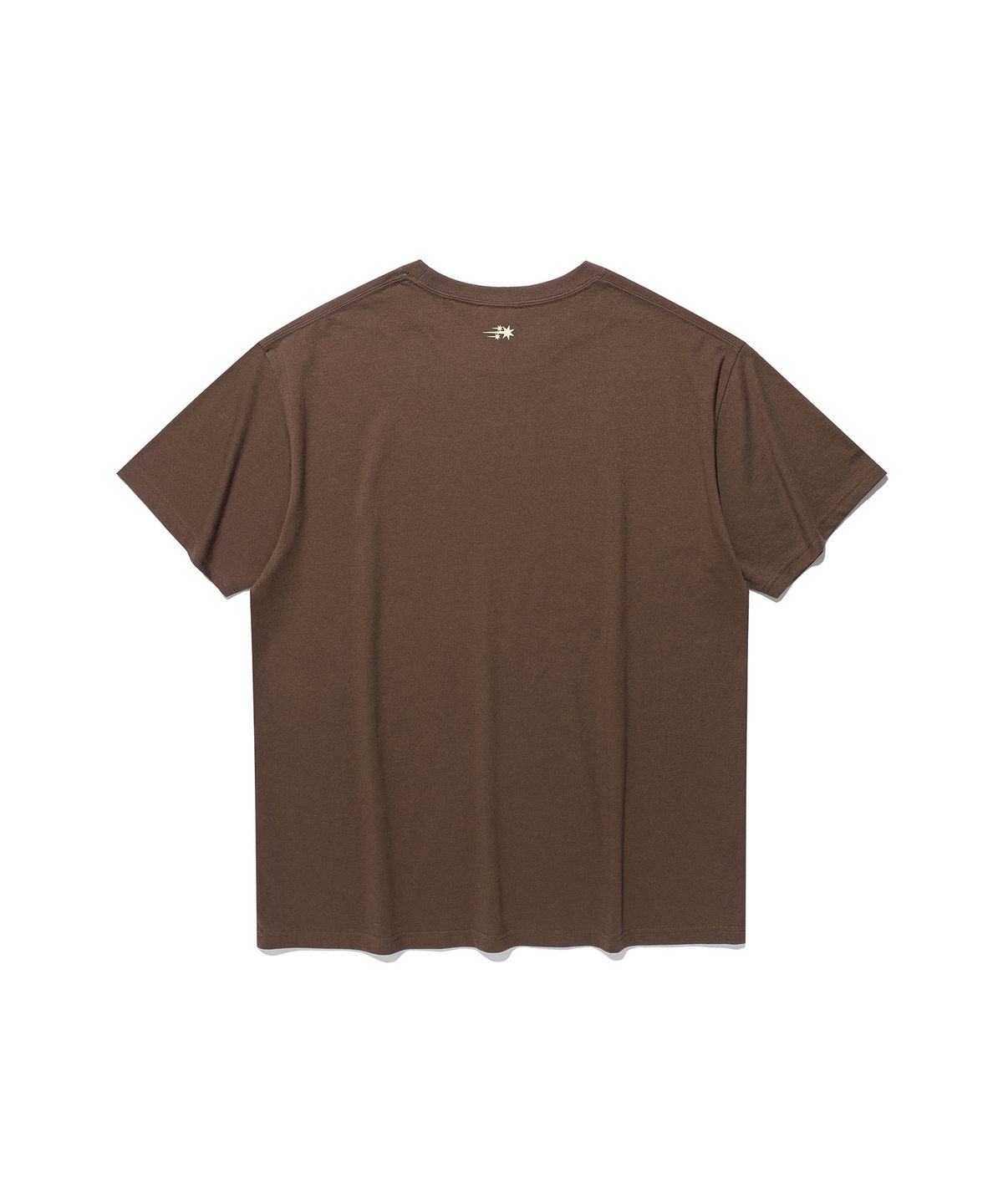 나이스고스트클럽(NICEGHOSTCLUB) DOT SYMBOL TEE_BROWN(NG2FMUT516A)