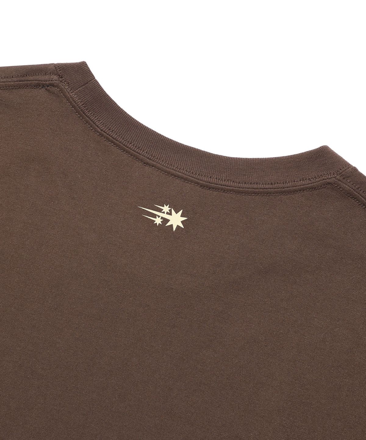 나이스고스트클럽(NICEGHOSTCLUB) DOT SYMBOL TEE_BROWN(NG2FMUT516A)