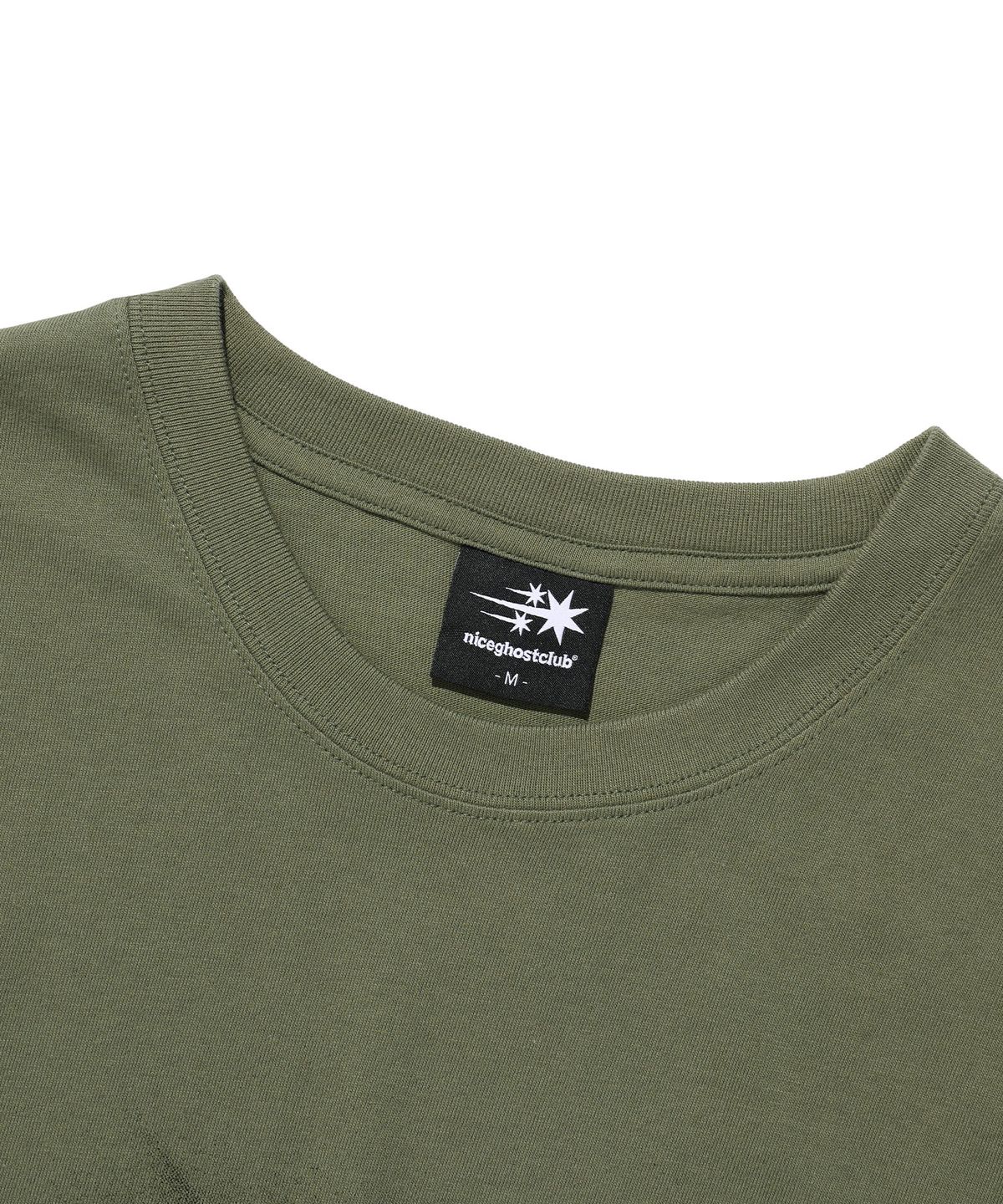 나이스고스트클럽(NICEGHOSTCLUB) MOVING SYMBOL TEE_KHAKI(NG2EMUT522A)