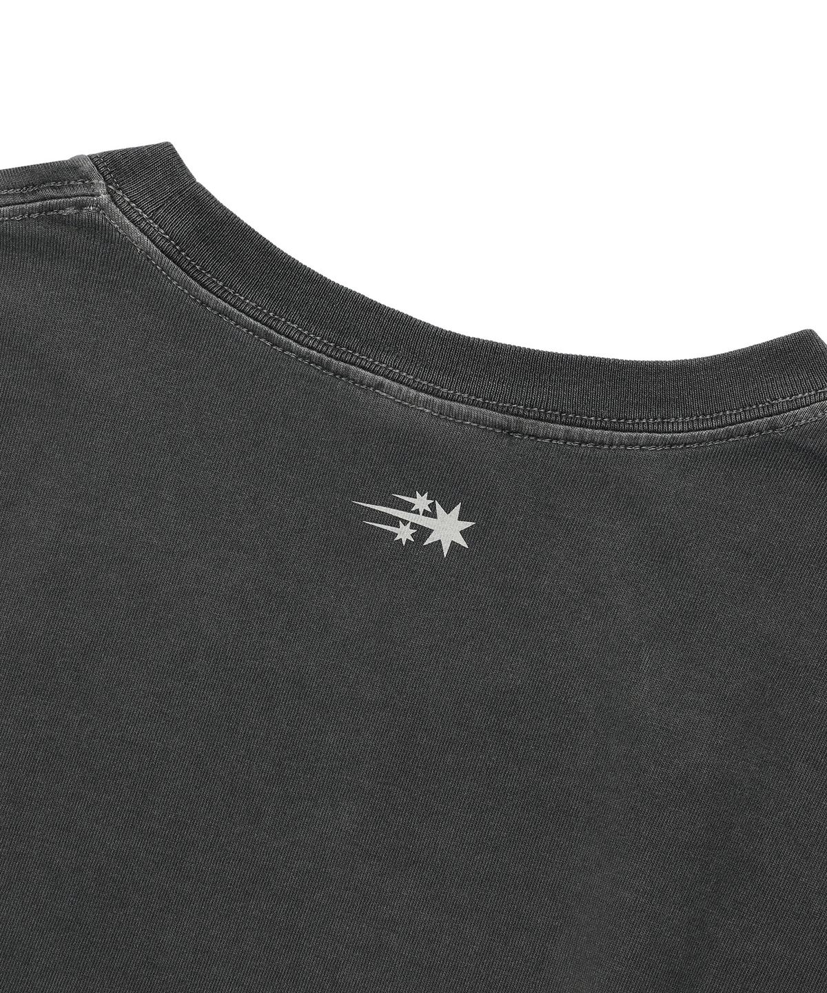 나이스고스트클럽(NICEGHOSTCLUB) TORNADO LOGO PIGMENT TEE_CHARCOAL(NG2GMUT500A)