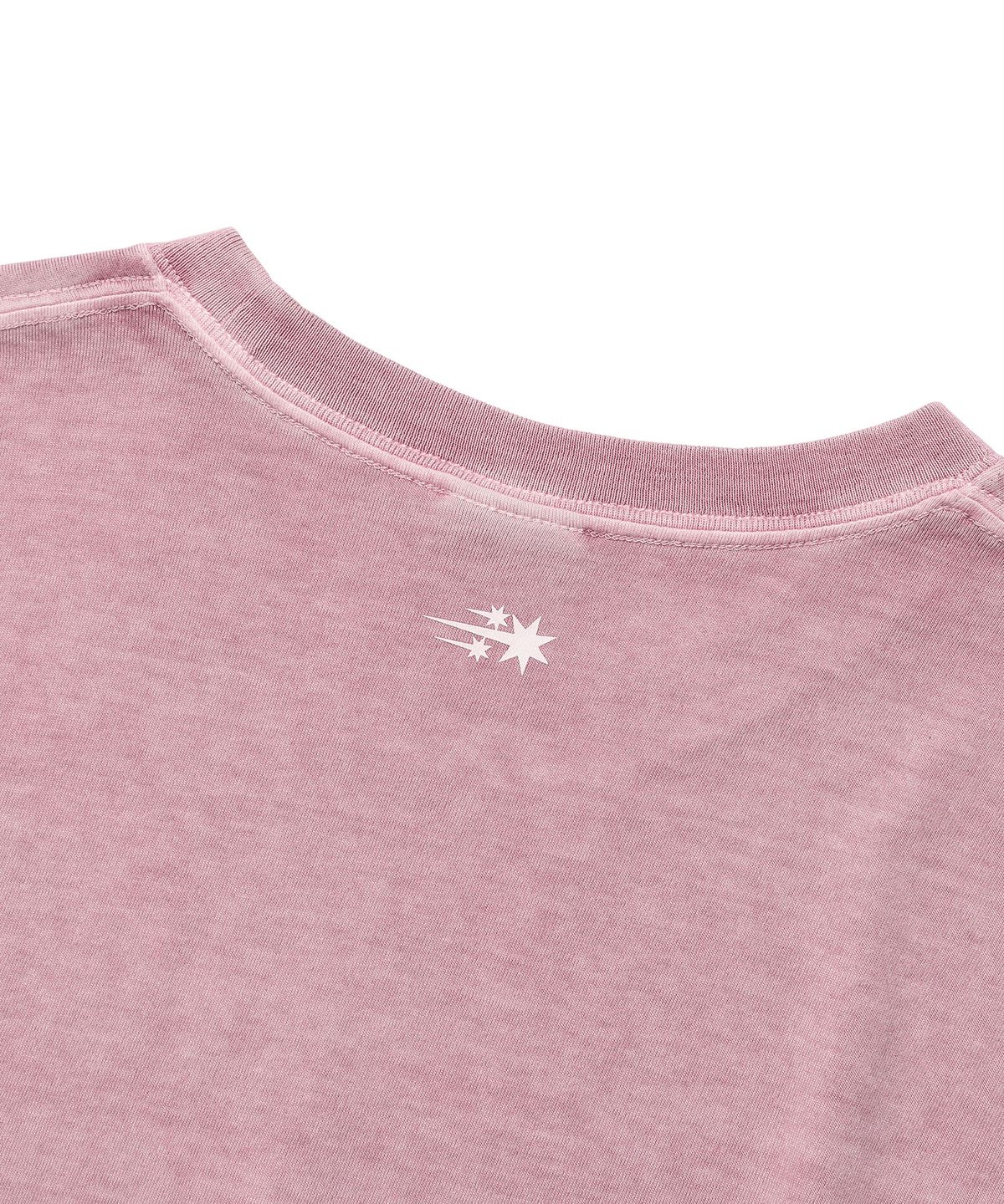 나이스고스트클럽(NICEGHOSTCLUB) TORNADO LOGO PIGMENT TEE_PINK(NG2GMUT500A)
