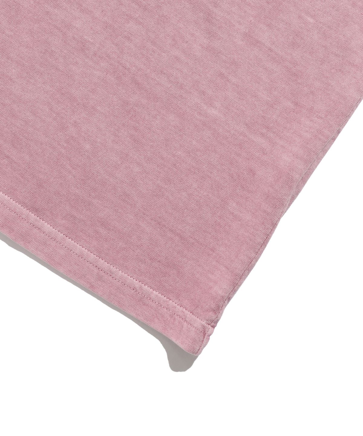 나이스고스트클럽(NICEGHOSTCLUB) TORNADO LOGO PIGMENT TEE_PINK(NG2GMUT500A)