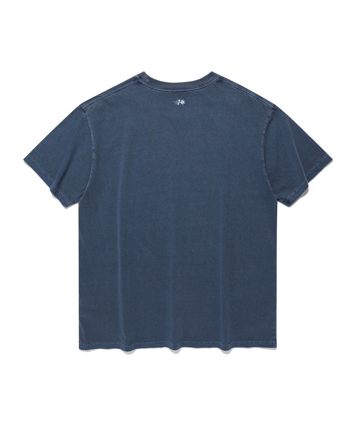 나이스고스트클럽(NICEGHOSTCLUB) 3STAR SYMBOL PIGMENT TEE_BLUE(NG2GMUT501A)
