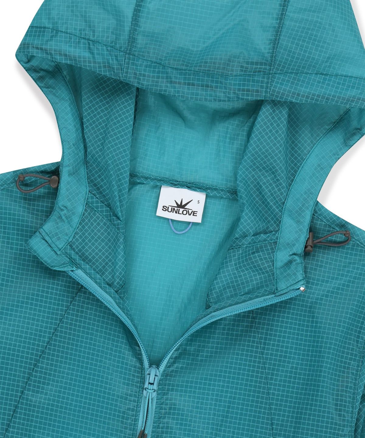 썬러브투어(SUNLOVETOUR) Frame Light Jacket Teal