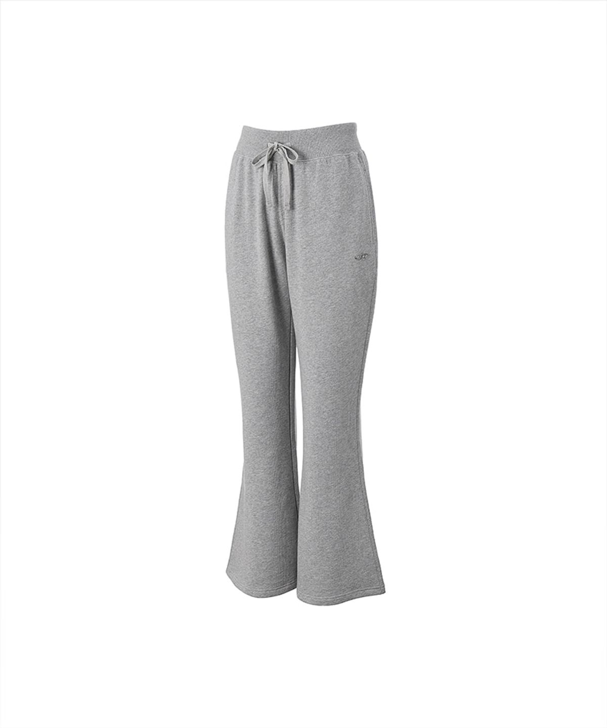 본투윈(BORN TO WIN) W SILVER B BOOTS CUT SWEAT PANTS [MELANGE GREY]