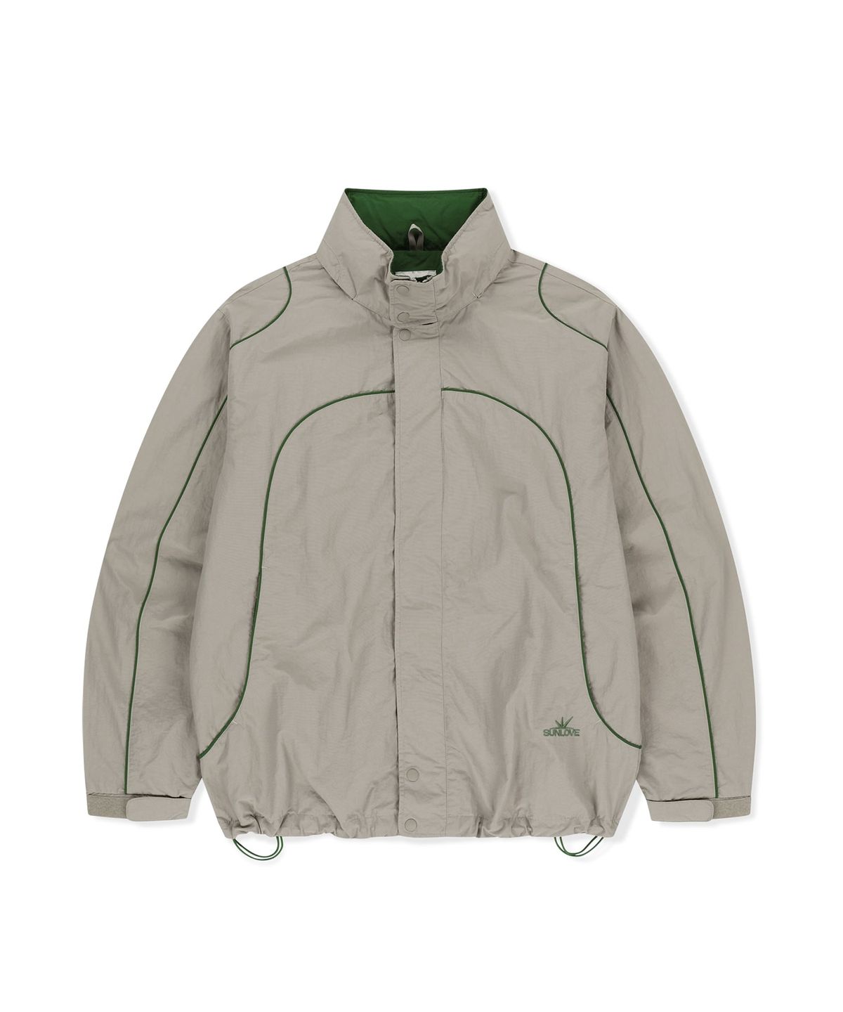 썬러브투어(SUNLOVETOUR) Crescent Windbreaker Stone