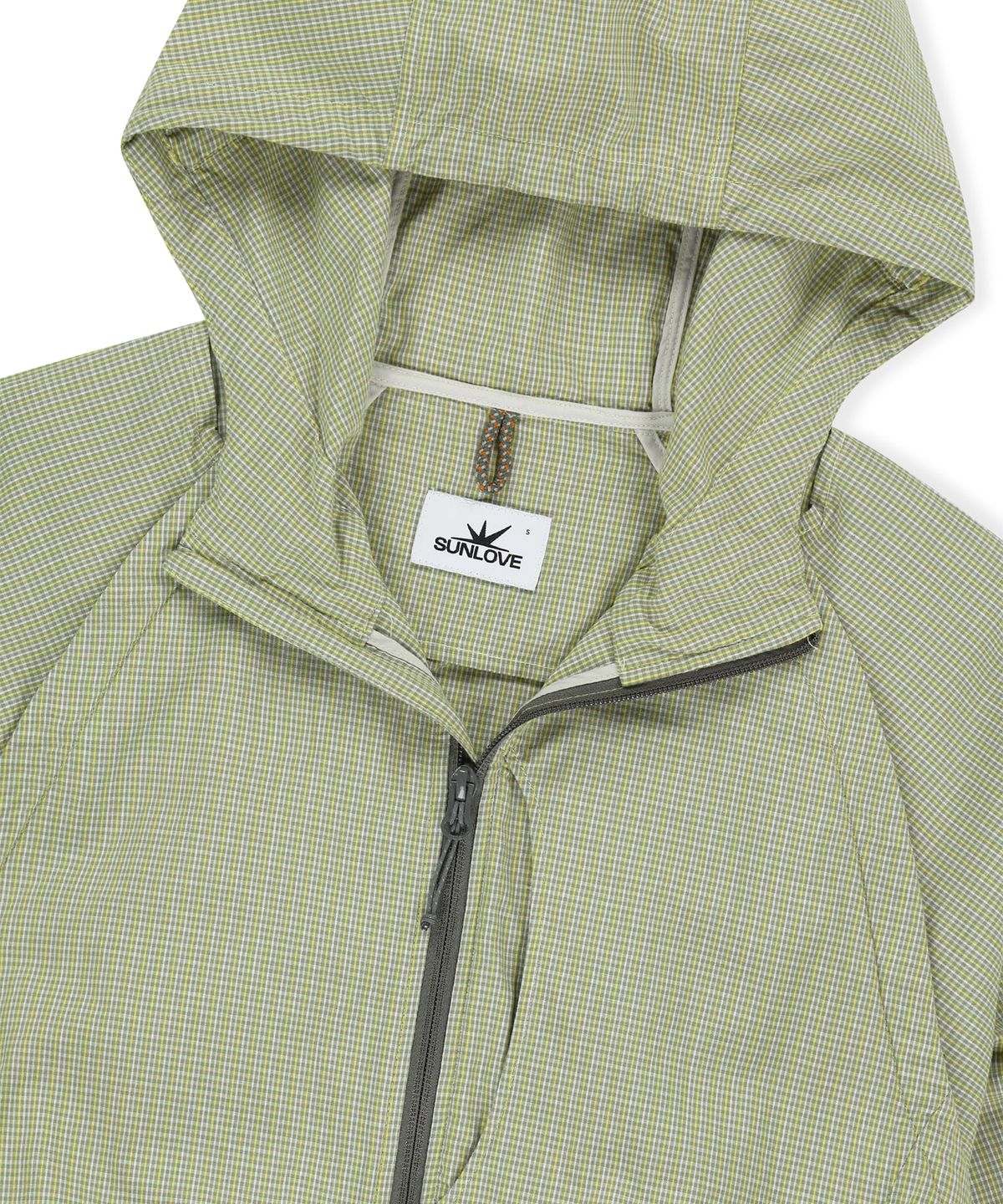 썬러브투어(SUNLOVETOUR) 2Way Hooded Jacket Lime