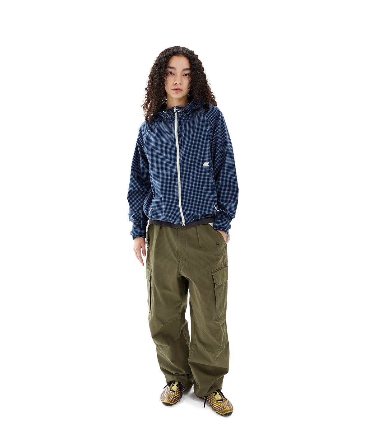 썬러브투어(SUNLOVETOUR) 2Way Hooded Jacket Blue