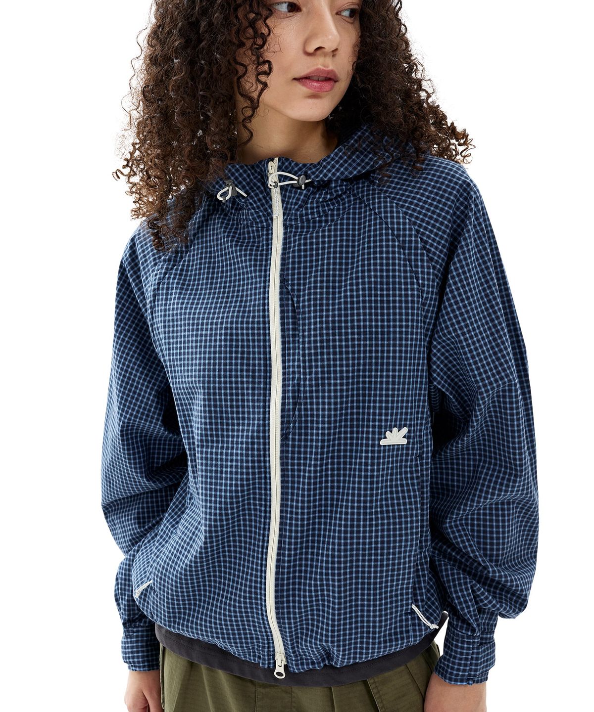 썬러브투어(SUNLOVETOUR) 2Way Hooded Jacket Blue