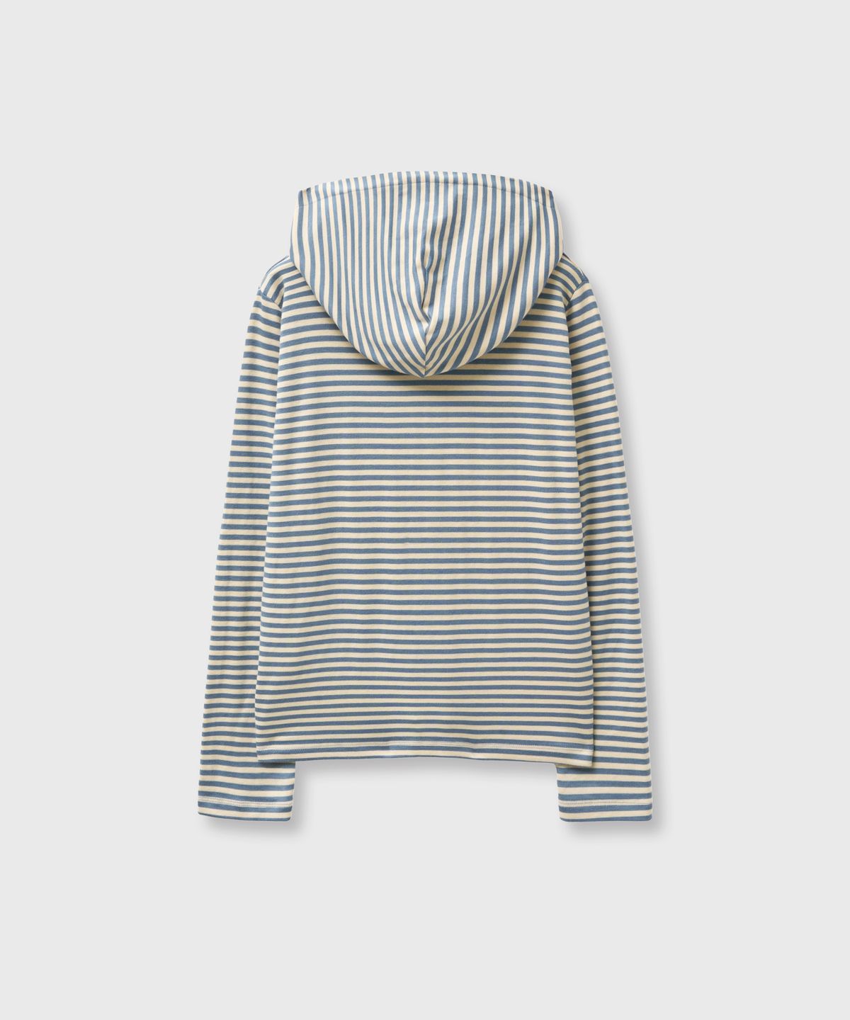 바니쉬먼트(VANISHMENT) Stripe hoodie_butter