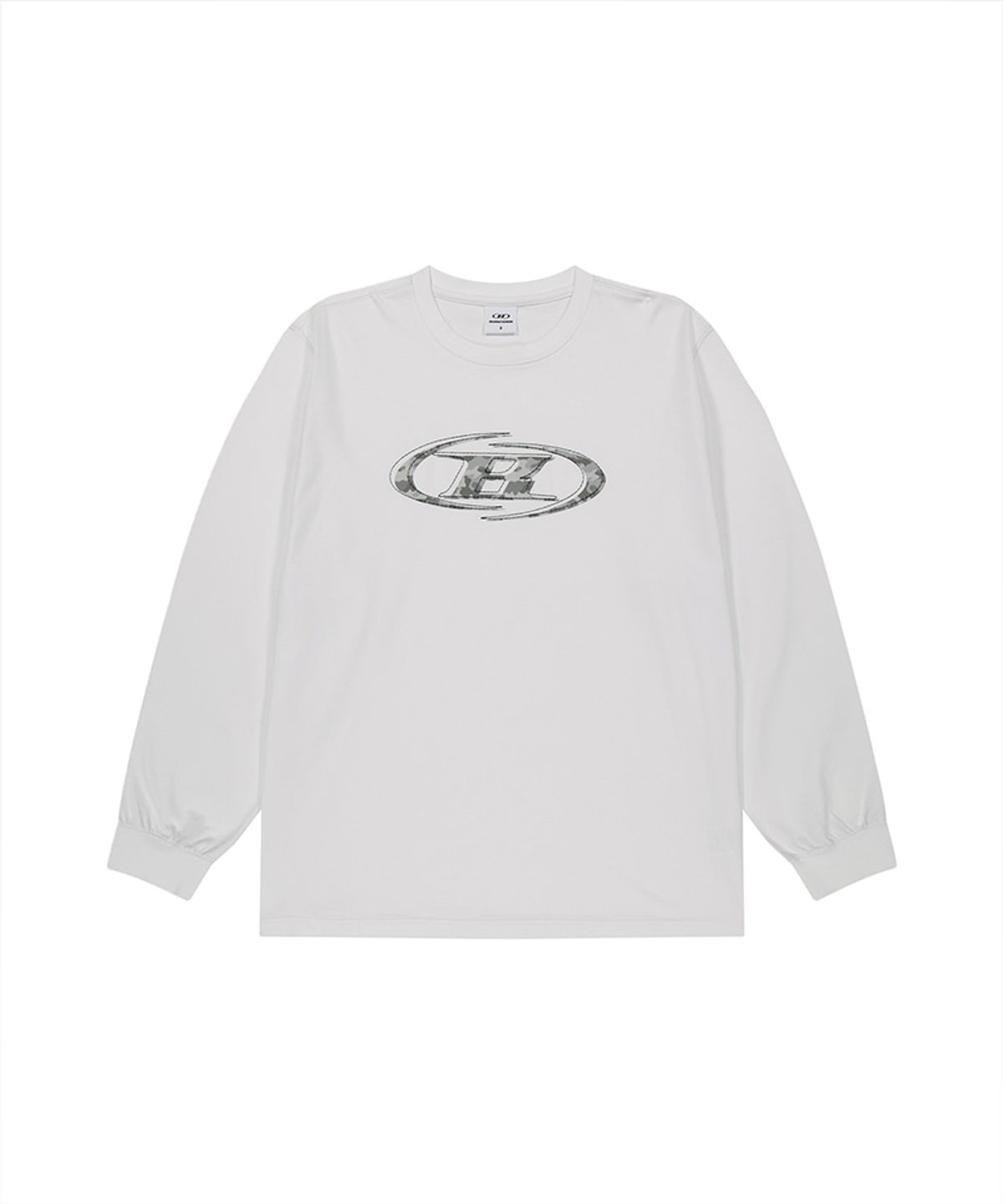 본투윈(BORN TO WIN) CAMO B LOGO LONG SLEEVE [WHITE]