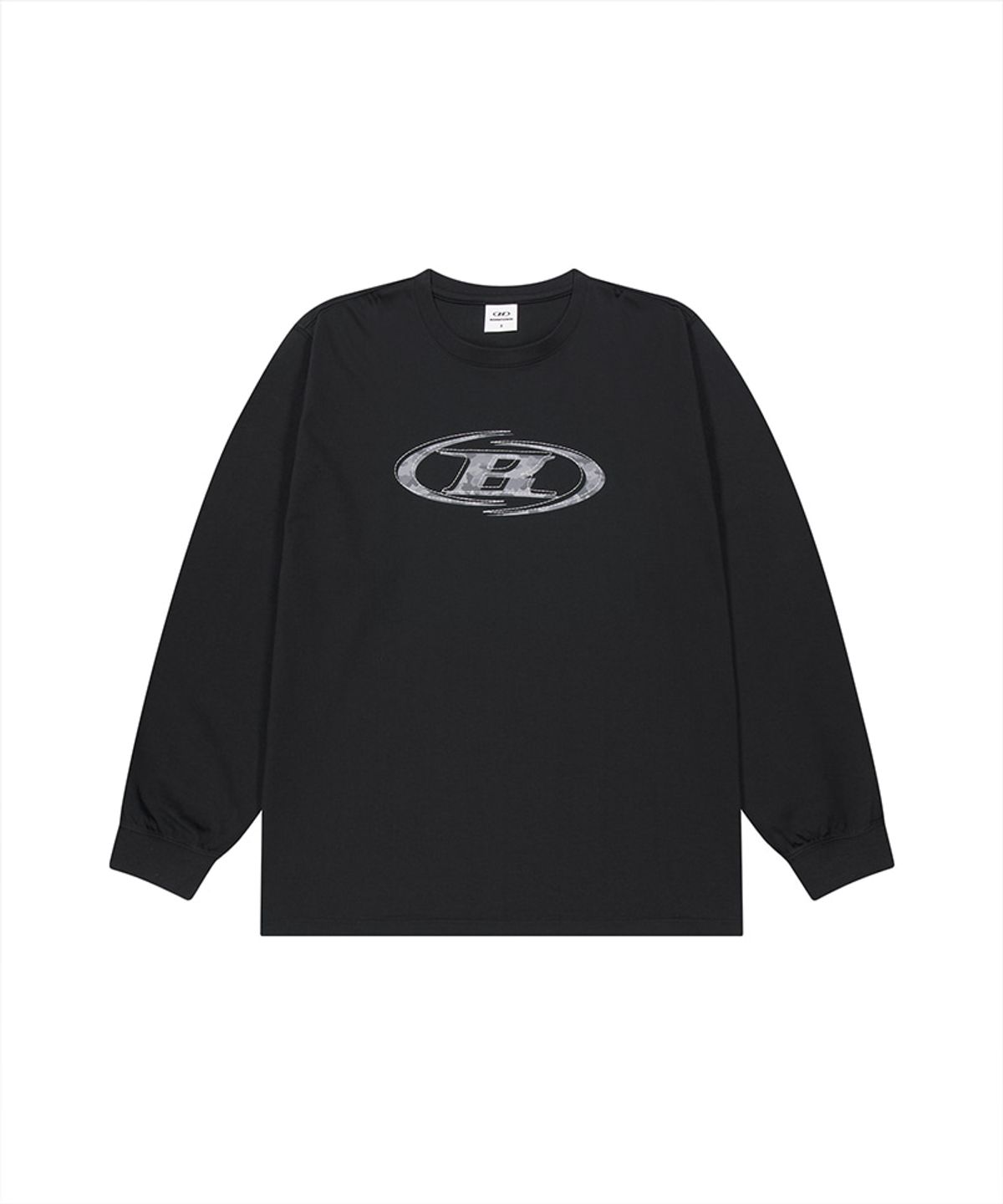 본투윈(BORN TO WIN) CAMO B LOGO LONG SLEEVE [BLACK]