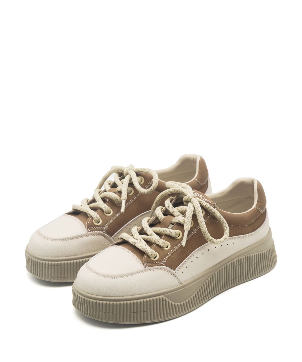 스퍼(SPUR) Clod Vintage Washing Sneakers 소가죽 스니커즈 5cm -VA9065 (2color)