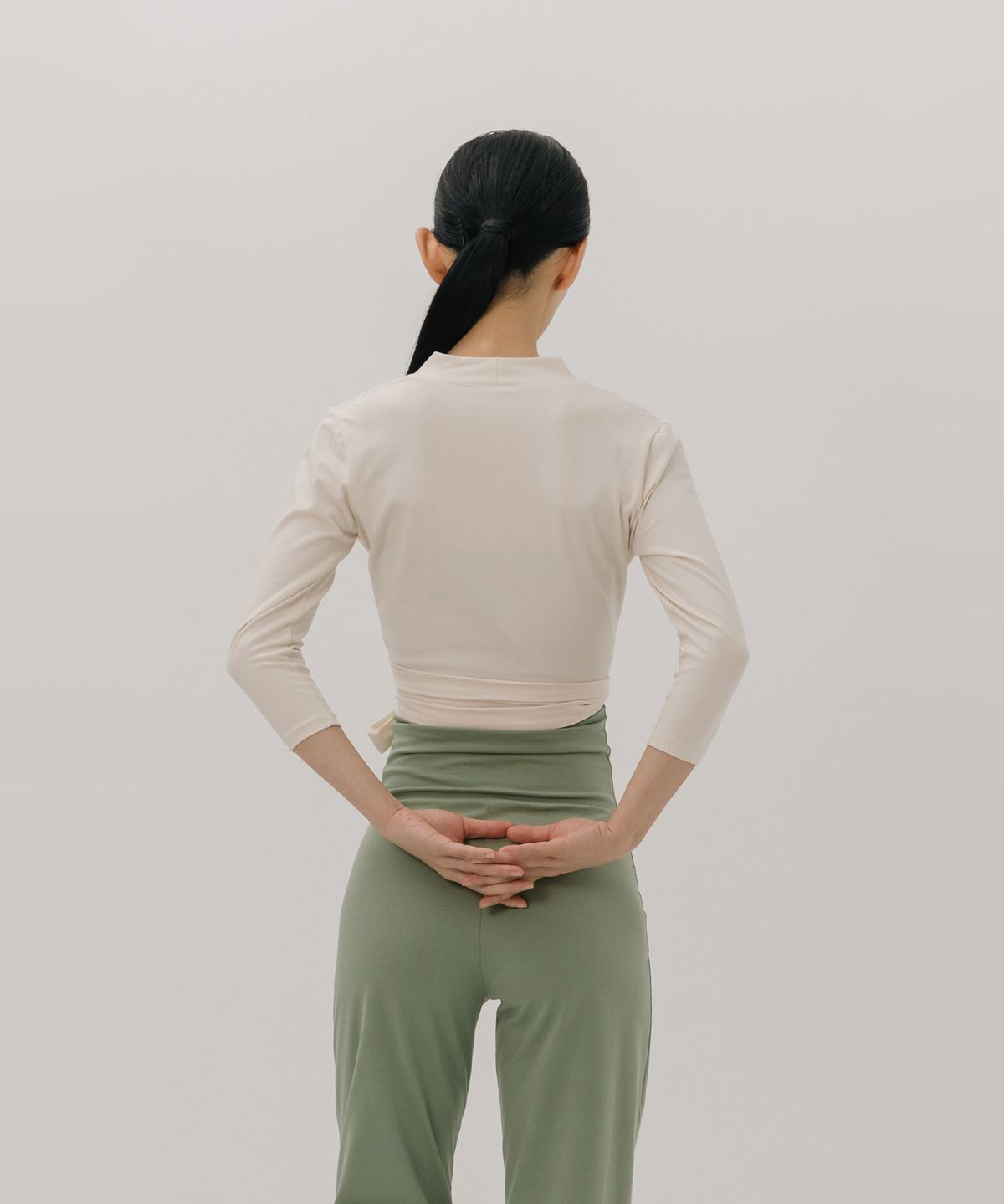 소함소함(SOHAMSOHAM) Wrap yoga cardigan_4colors