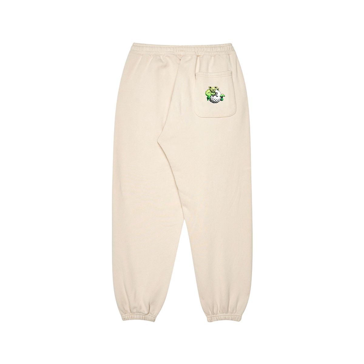 말본 골프(MALBON GOLF) [GRATEFUL DEAD] 클럽하우스 스웻팬츠 BEIGE GREEN (MAN)
