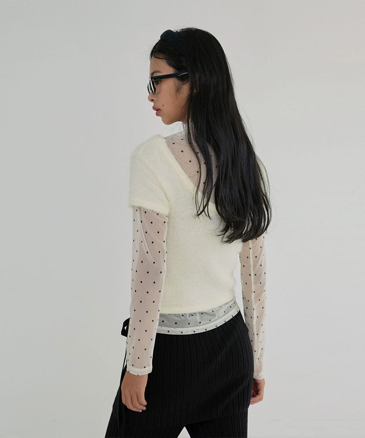 퀸스래빗(Q'SRB) Mellow Fuzzy Knit