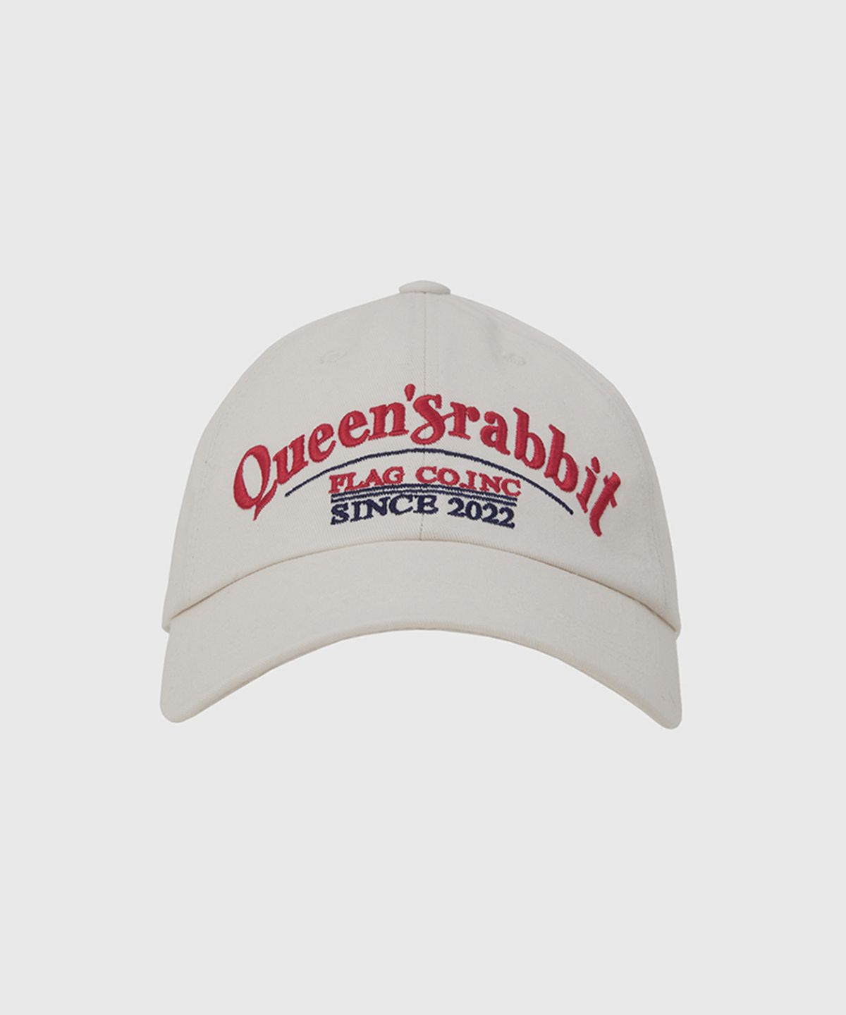 퀸스래빗(Q'SRB) QSRB Cotton Chino Lettering Baseball Cap