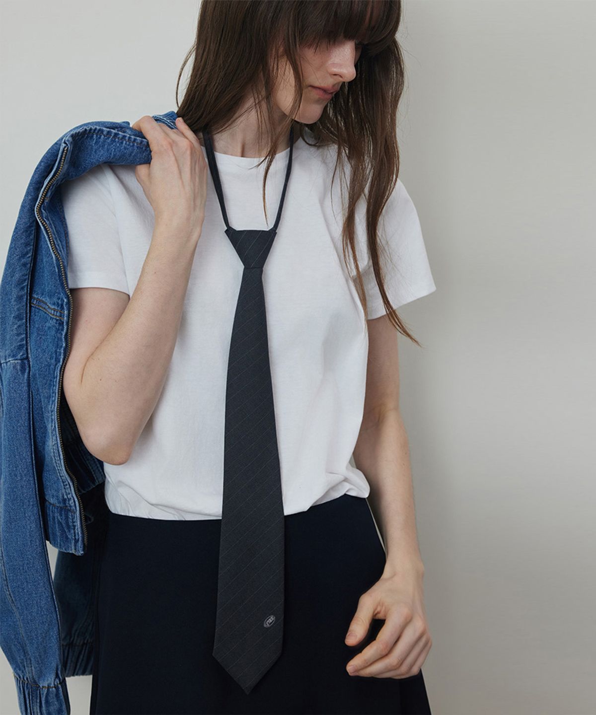퀸스래빗(Q'SRB) QSRB Stripe Womens Tie