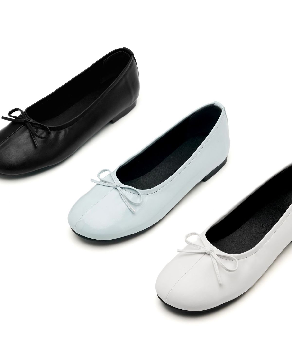 스퍼(SPUR) Logg Wrinkle Basic Flats 플랫슈즈 2cm -WS8031 (3color)