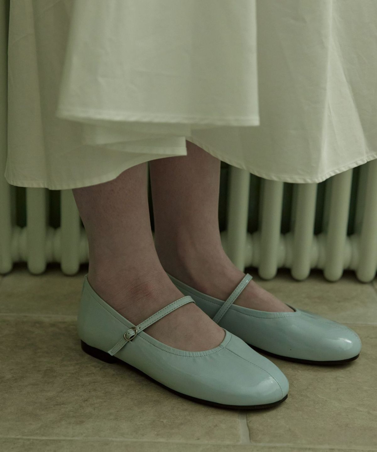 스퍼(SPUR) Logg Wrinkle MJ Flats 플랫슈즈 2cm -WS8030 (4color)
