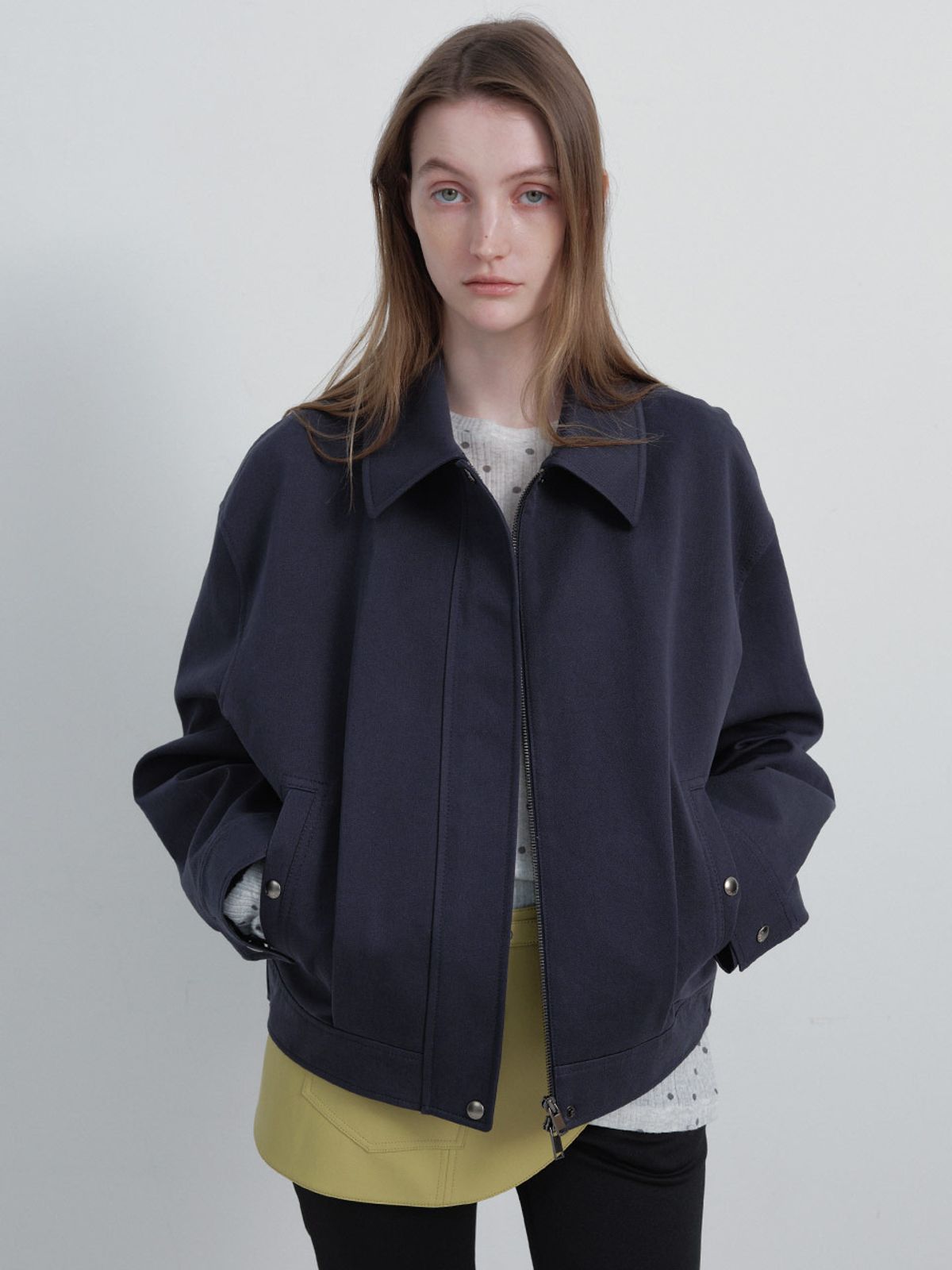 레이브(RAIVE) Cotton Blouson Jumper VW6SM209_2color