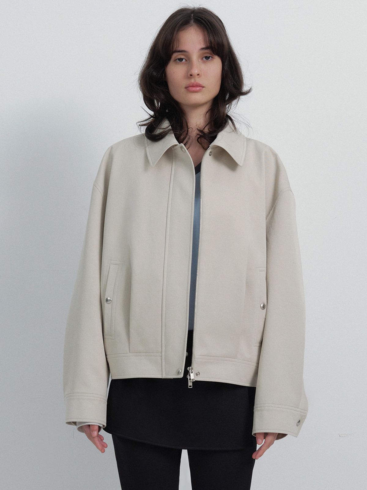 레이브(RAIVE) Cotton Blouson Jumper VW6SM209_2color