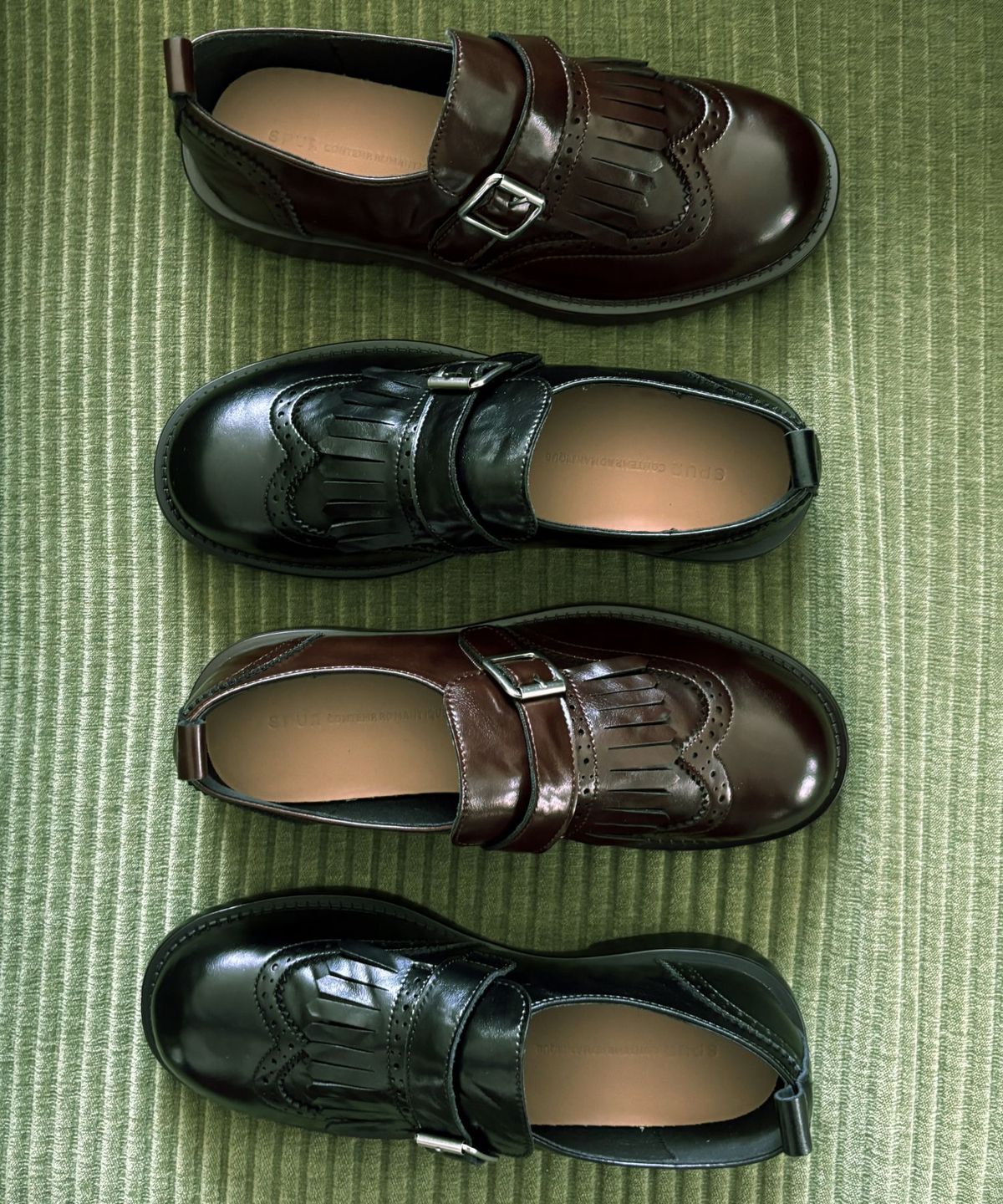 스퍼(SPUR) Castle Classic Oxford Loafer 옥스포드 로퍼 3.5cm -WS9002 (2color)