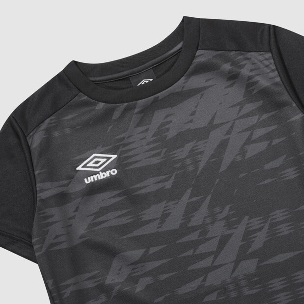 엄브로(UMBRO) 주니어 그래픽 반팔 게임 셔츠 블랙 UQ116SRS22