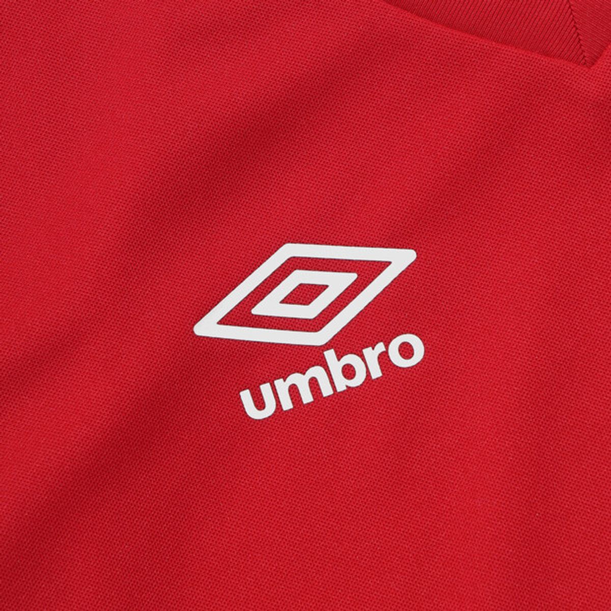 엄브로(UMBRO) 주니어 원포인트 반팔 게임 셔츠 레드 UQ116SRS23