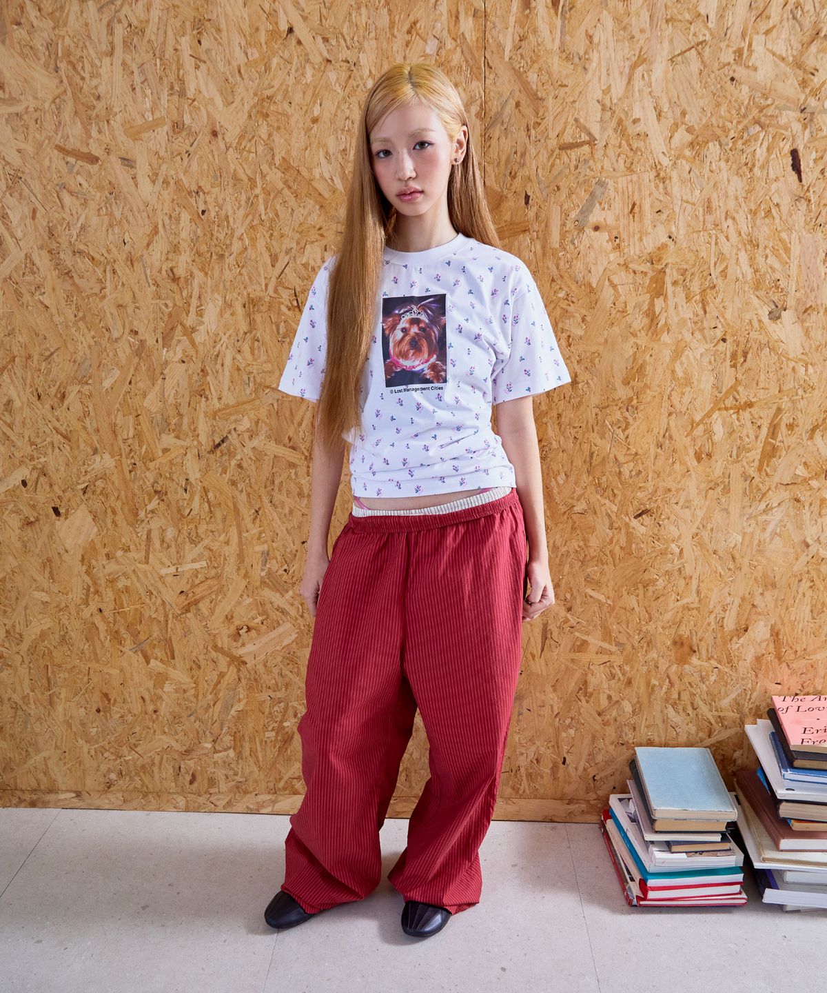 엘엠씨(LMC) DDODDO TEE flower white