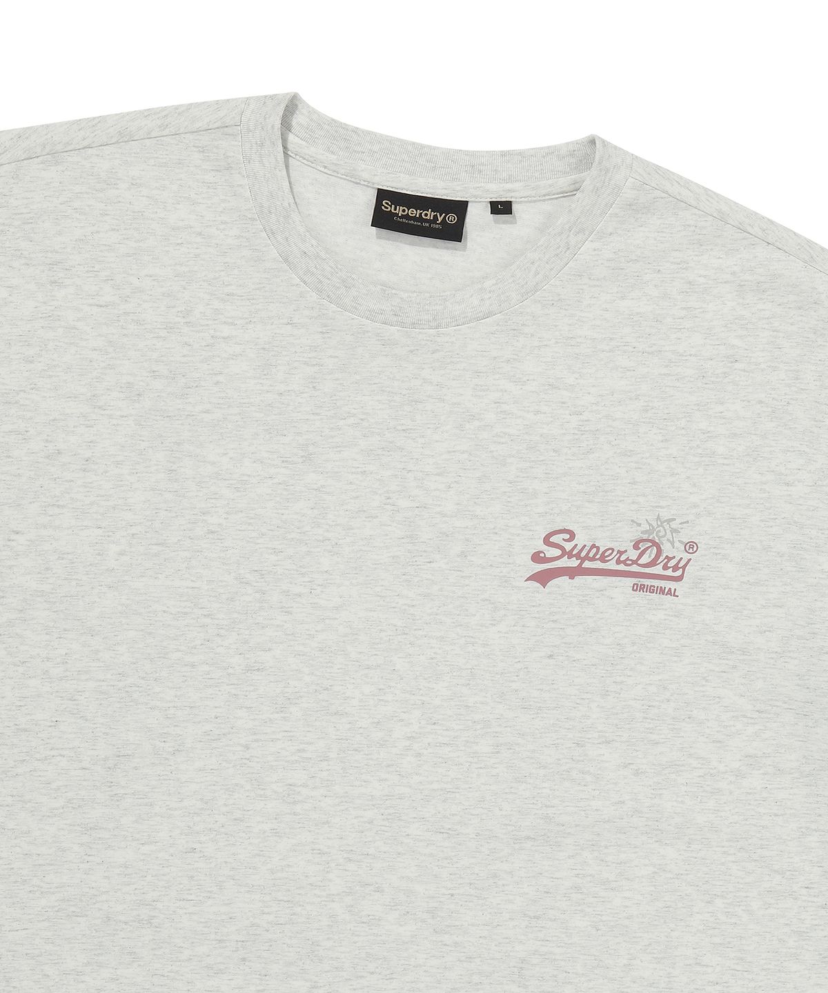 슈퍼드라이(SUPERDRY) 썸머 그래픽 티셔츠 라이트그레이 SDUISCQ53LGR