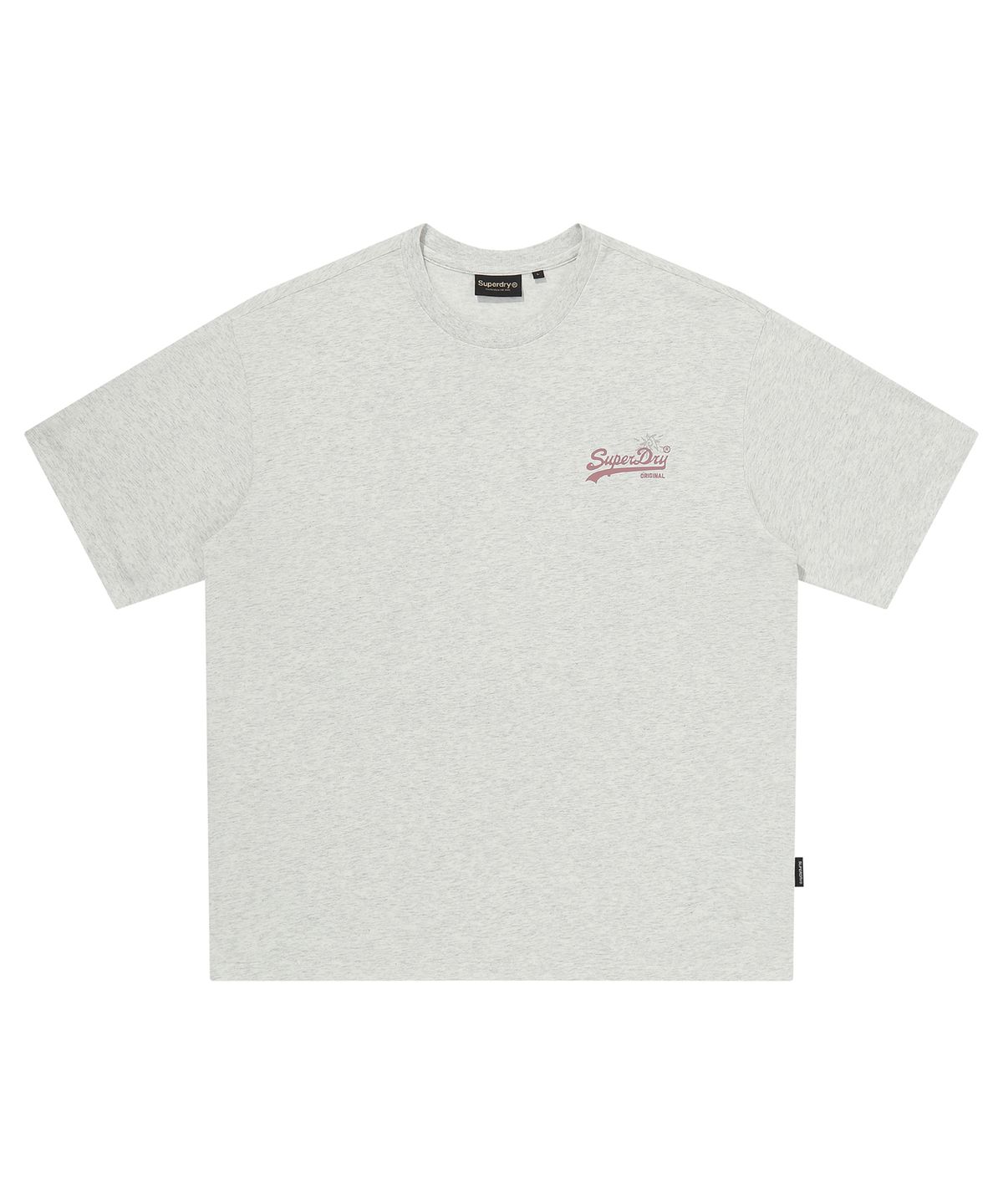 슈퍼드라이(SUPERDRY) 썸머 그래픽 티셔츠 라이트그레이 SDUISCQ53LGR
