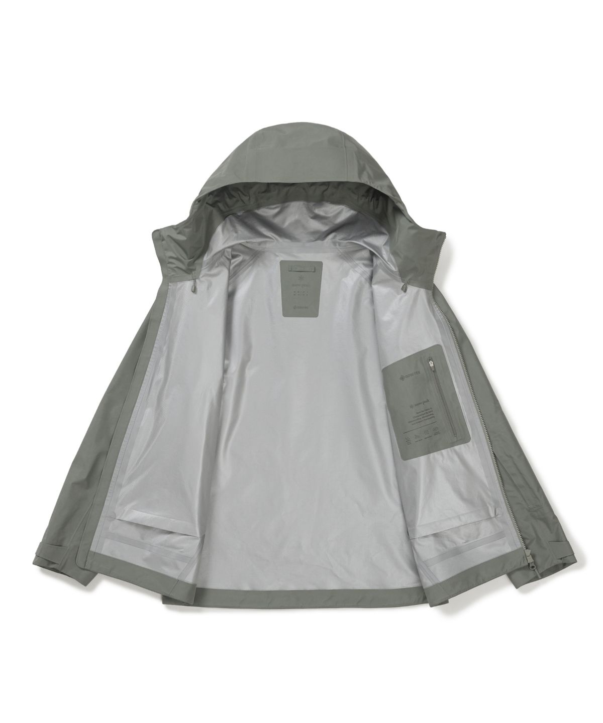 스노우피크 어패럴(SNOWPEAK APPAREL) 드라이피크 고어텍스 방수 자켓 (S26ZMPJK04) Light Khaki