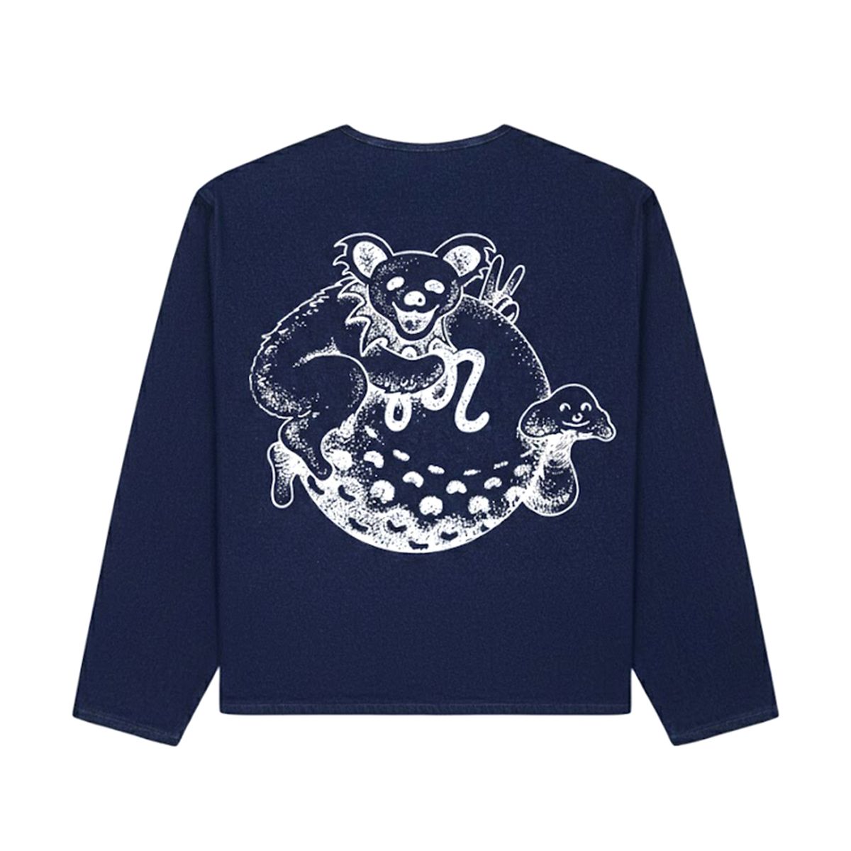 말본 골프(MALBON GOLF) [GRATEFUL DEAD] 데님 모토 자켓 DARK NAVY (MAN)