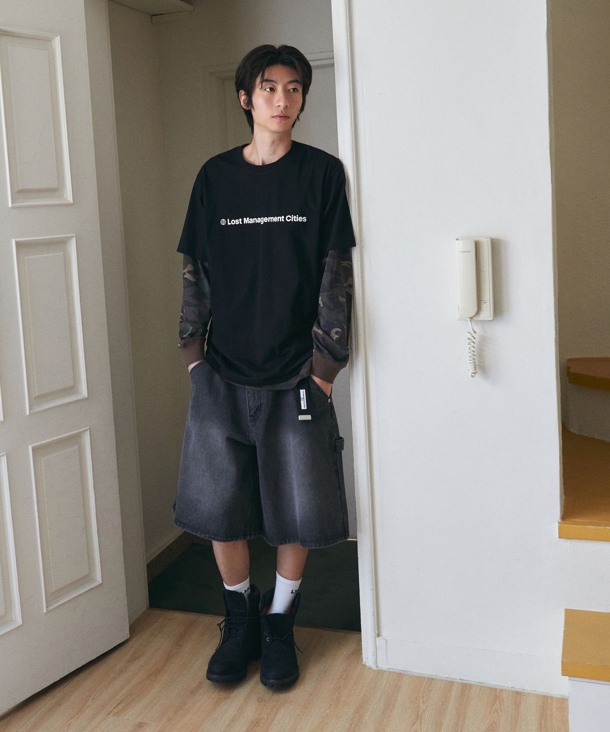 엘엠씨(LMC) FN OG TEE gray blue