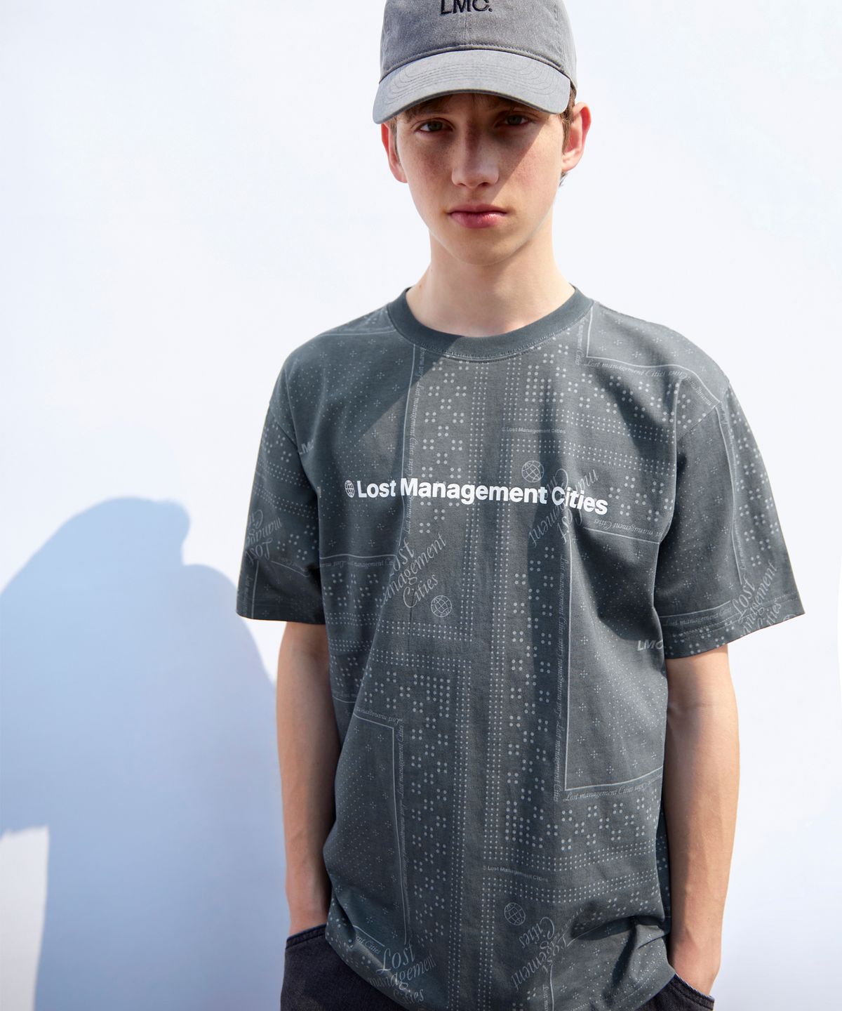 엘엠씨(LMC) FN OG TEE gray blue