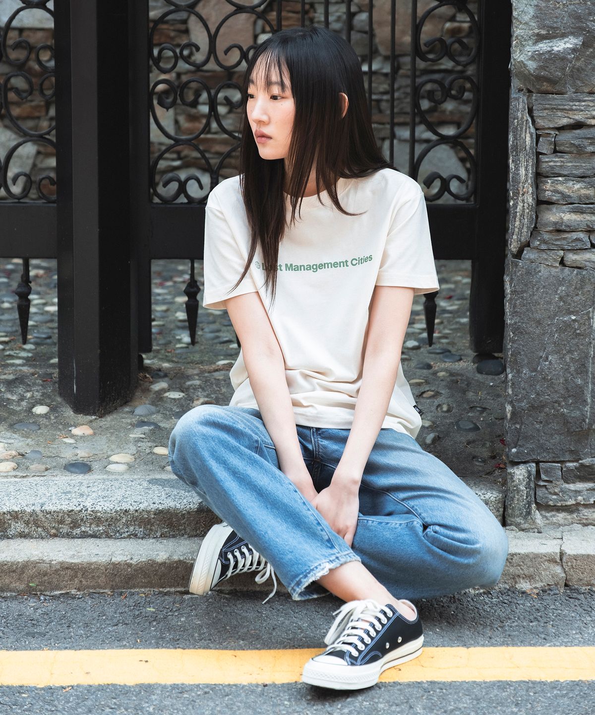 엘엠씨(LMC) FN OG TEE gray blue