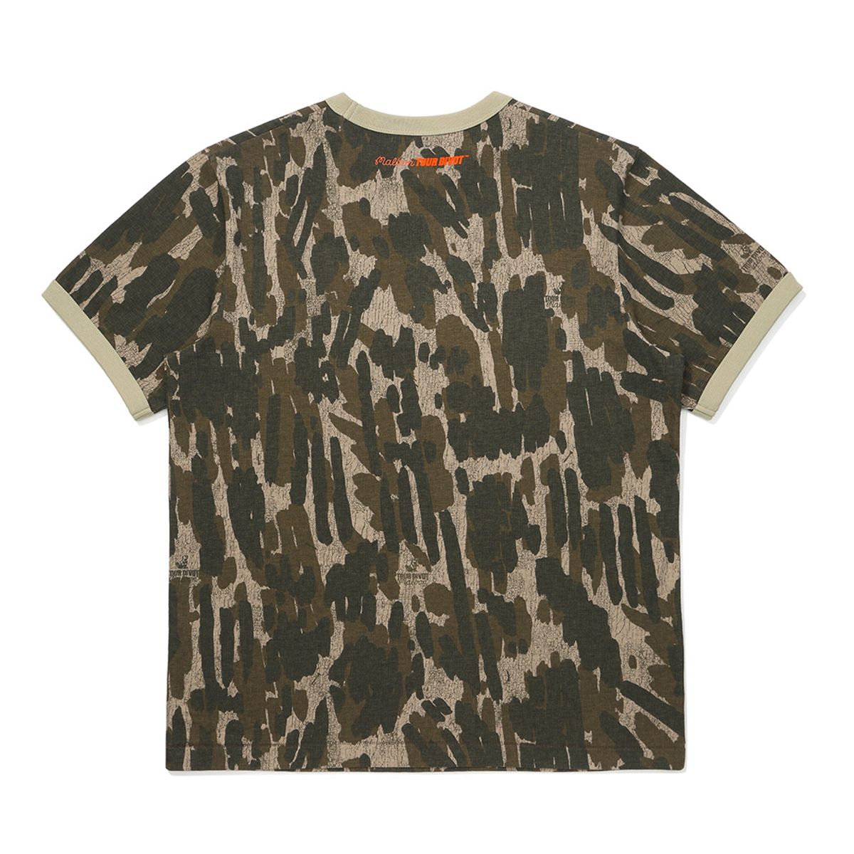말본 골프(MALBON GOLF) [Tour Divot] 링거 티셔츠 CAMO