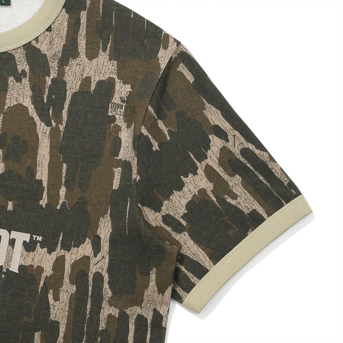말본 골프(MALBON GOLF) [Tour Divot] 링거 티셔츠 CAMO