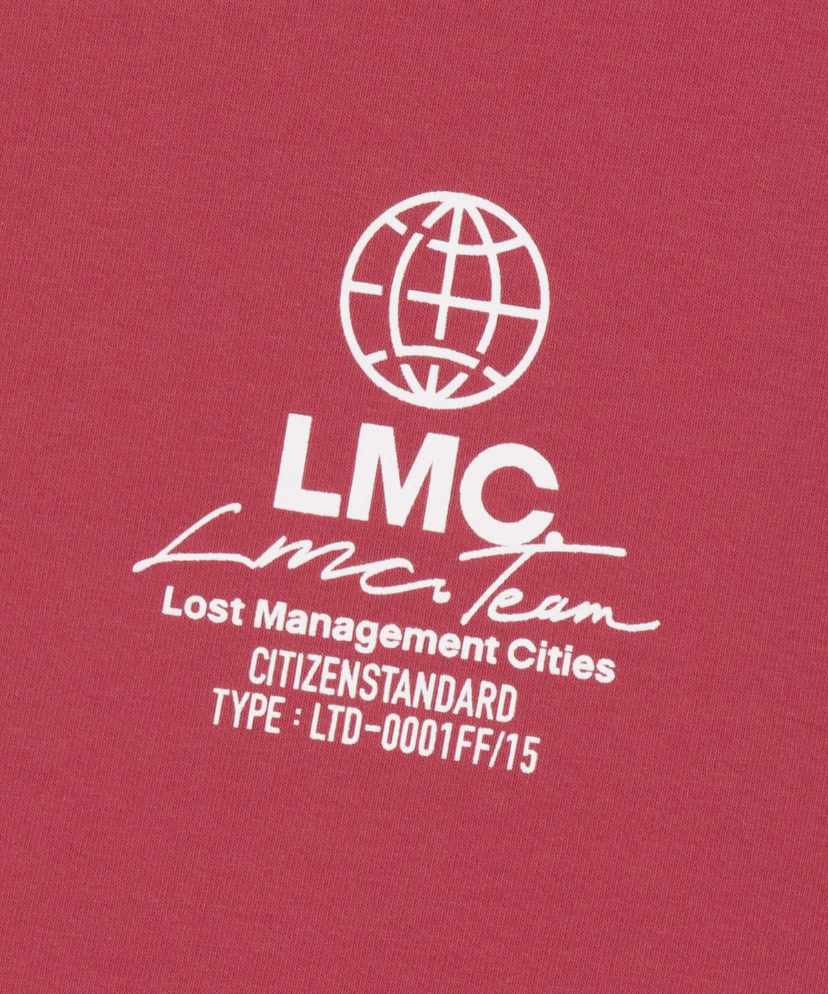 엘엠씨(LMC) SIGNATURE COMBO TEE red