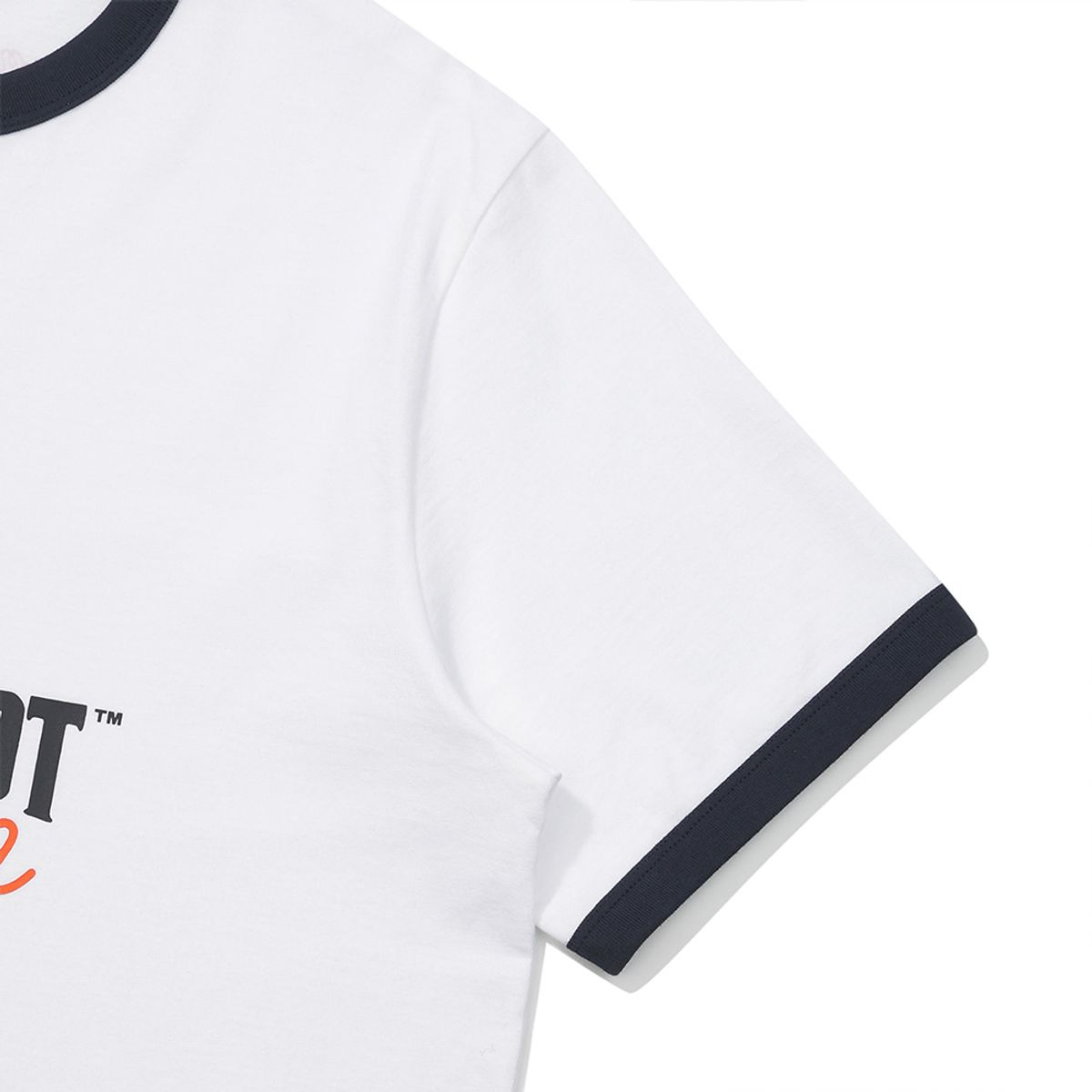 말본 골프(MALBON GOLF) [Tour Divot] 링거 티셔츠 OFF WHITE