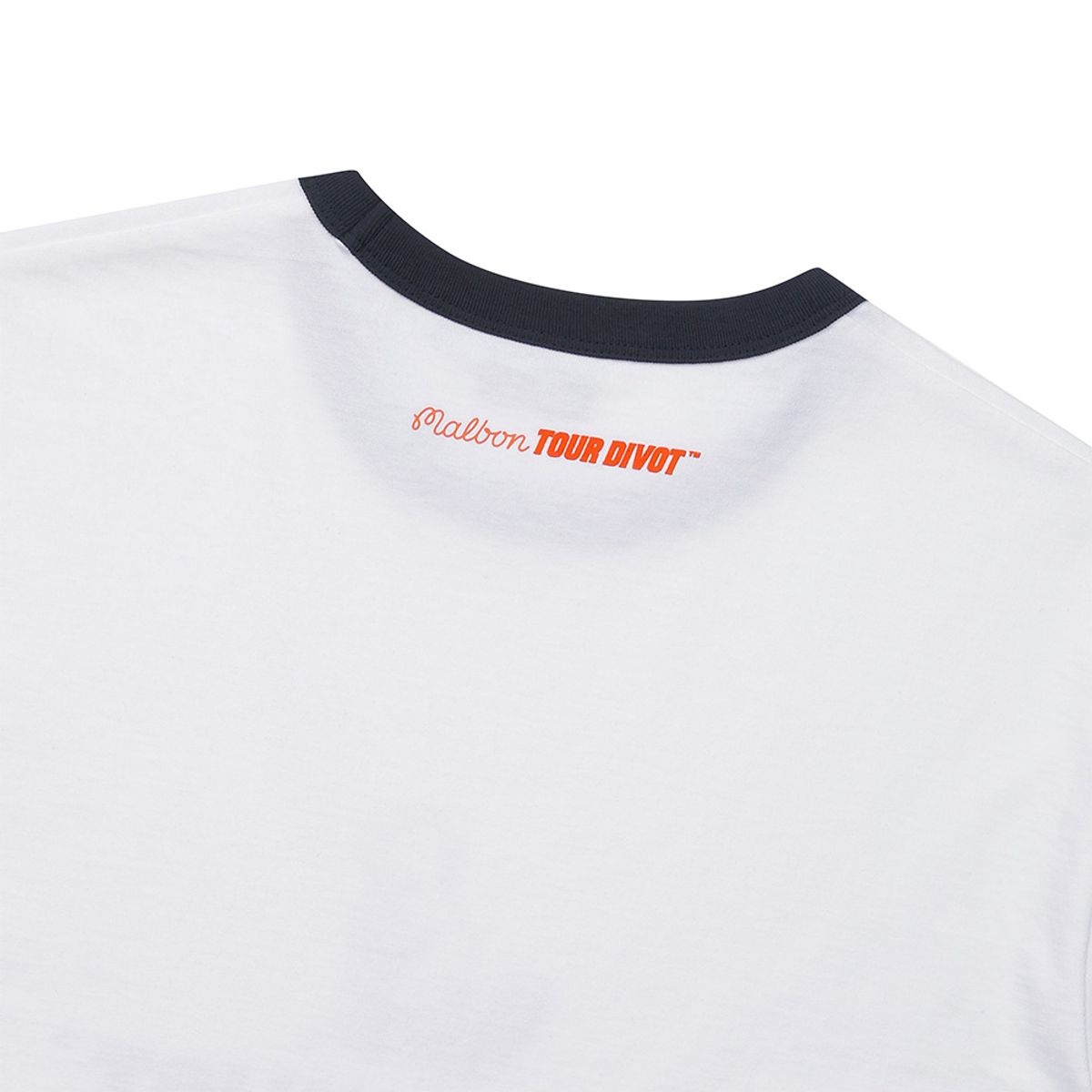 말본 골프(MALBON GOLF) [Tour Divot] 링거 티셔츠 OFF WHITE