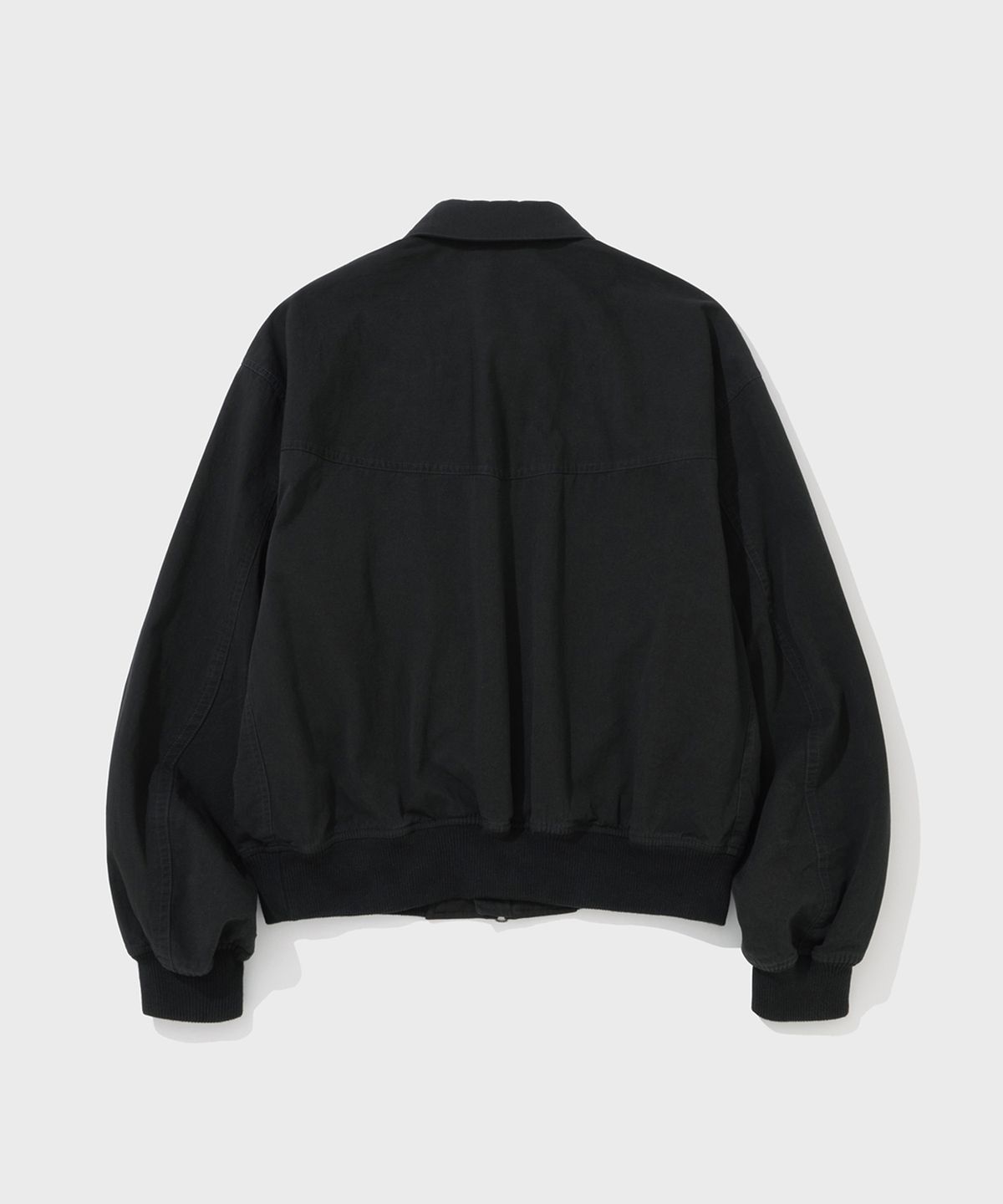 셔터(SHIRTER) COLLARED TANKER JACKET (BLACK)