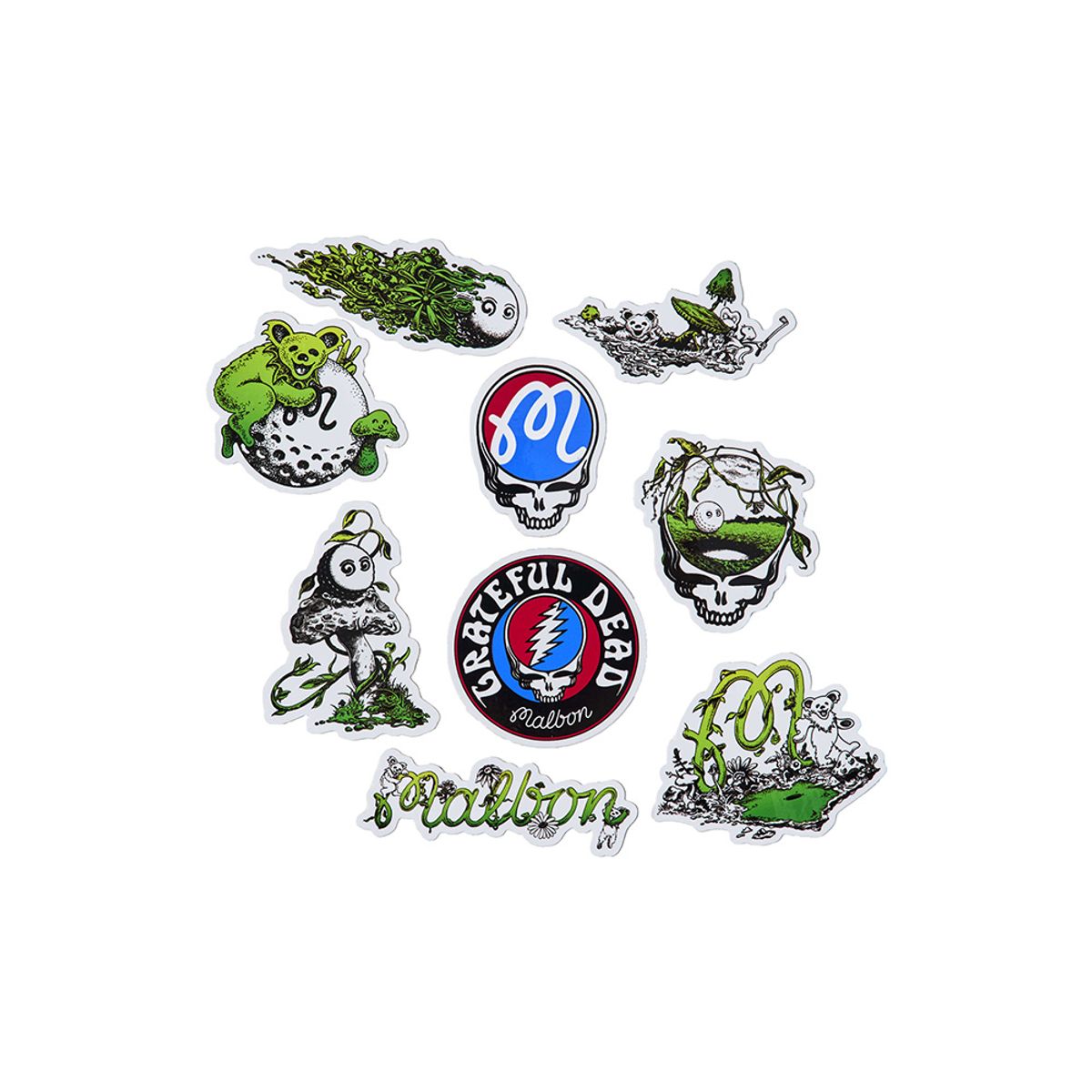 말본 골프(MALBON GOLF) [GRATEFUL DEAD] 스티커팩 MULTI