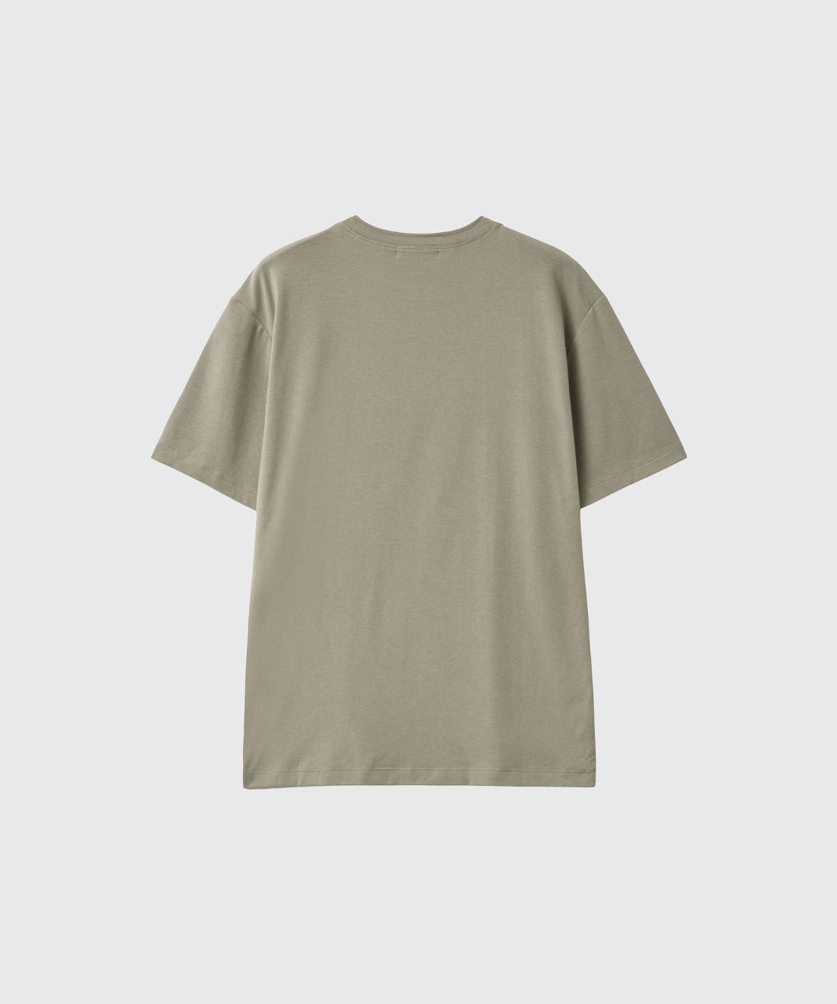 제너럴아이디어(GENERALIDEA) MAN 스티치 반팔 티셔츠 [LIGHT KHAKI] / GF1MTS003