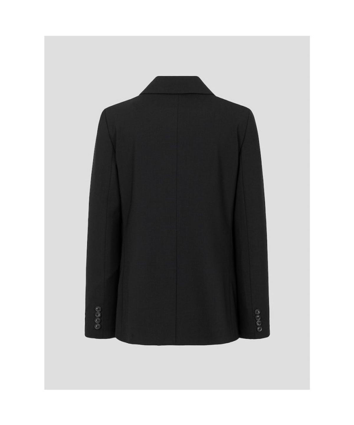 빈폴 레이디스(BEANPOLE LADIES) 울혼방 테일러드 재킷  블랙 (BF6211C125)