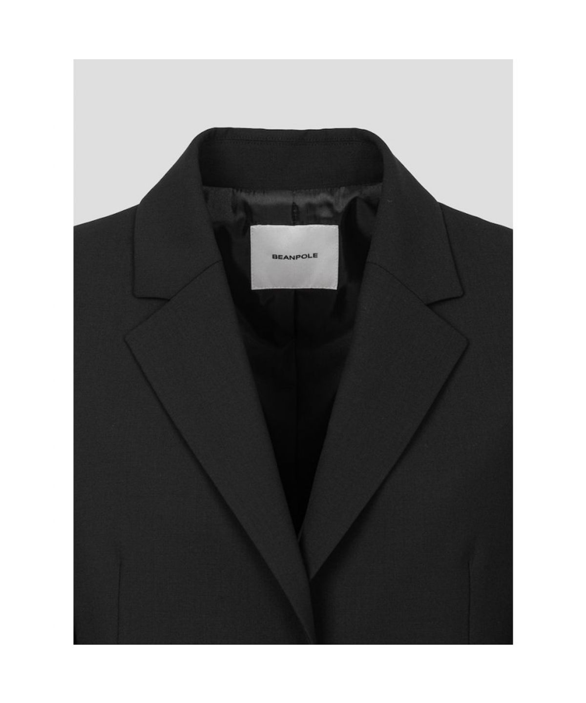 빈폴 레이디스(BEANPOLE LADIES) 울혼방 테일러드 재킷  블랙 (BF6211C125)